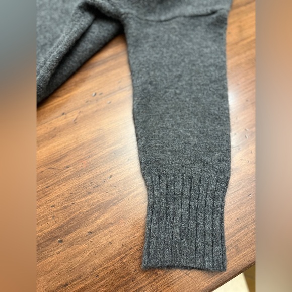 Daily Practice Karigan Sweater Midi Turtleneck Dress Size Small P Dark Gray GUC - Picture 8 of 16